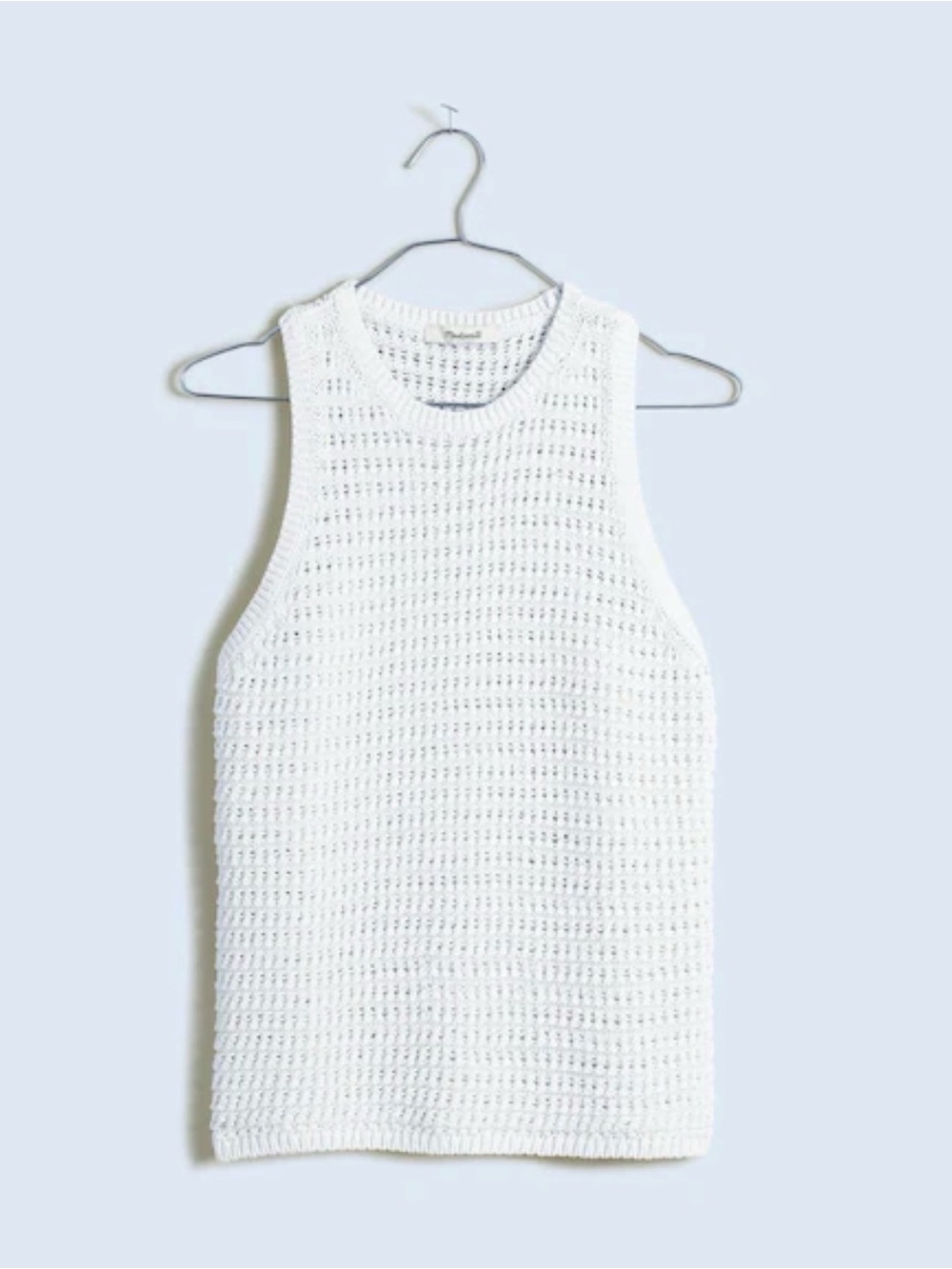 Madewell Crochet-Knit Crewneck Sweater
Tank